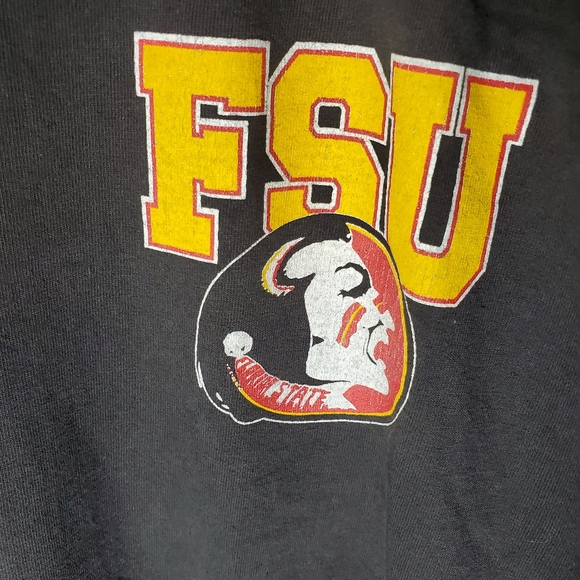 Florida State University / FSU vintage single stich tee Men Size L - Picture 2 of 6